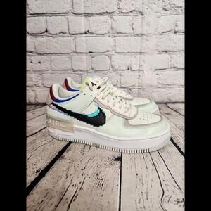 Nike Air Force 1 Low Shadow 8 Bit Barely Green Size 9 Womens Cv8480 300
